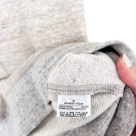 Banana Republic Heritage Collection Linen Blend Short Sleeve Sweater Sz M - Picture 3 of 4